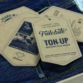 Džíny na motorku Trilobite Ton-up men blue