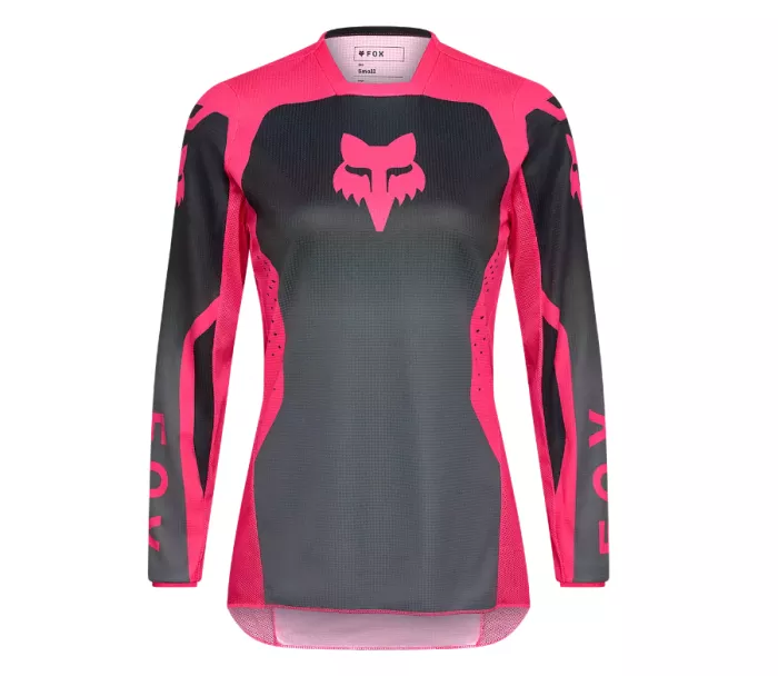 Dámský dres Fox 180 Shield Jersey Black/Pink