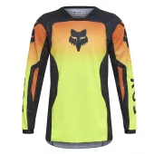 Dětský dres Fox 180 Shield Jersey Fluorescent Yellow