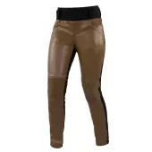 Dámské kožené legíny na motorku Trilobite leggings brown