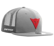 Dainese 9Fifty Trucker kšiltovka šedá/červená