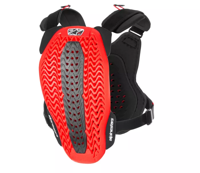 Chránič hrudníku a zad Alpinestars A-5 Plasma protector black/red/white