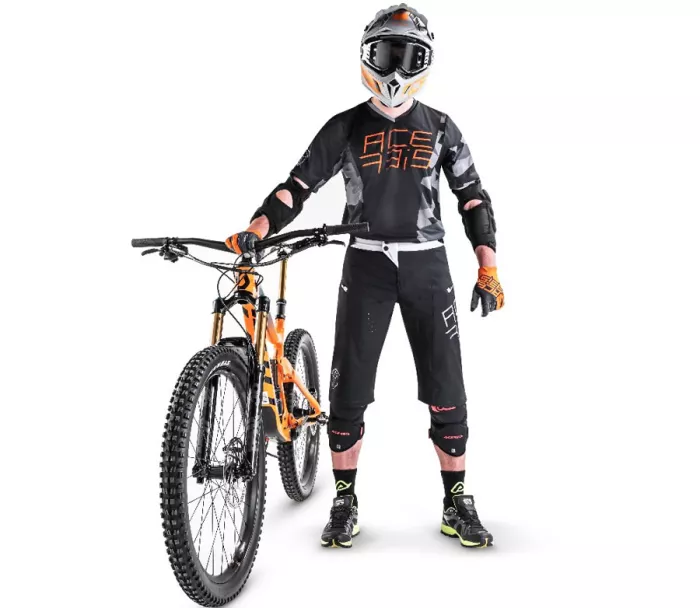 Kraťasy Acerbis MTB Legend black short