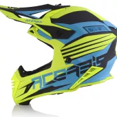 Motokrosová helma na moto Acerbis X-Track blue/yellow přilba