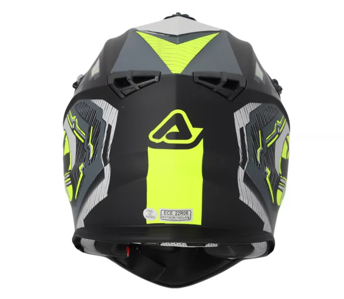 Motokrosová helma Acerbis Linear 22-06 black/fluo yellow