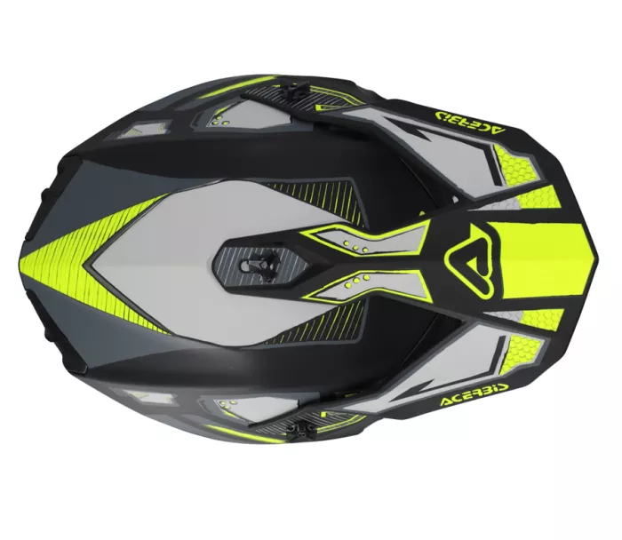 Motokrosová helma Acerbis Linear 22-06 black/fluo yellow