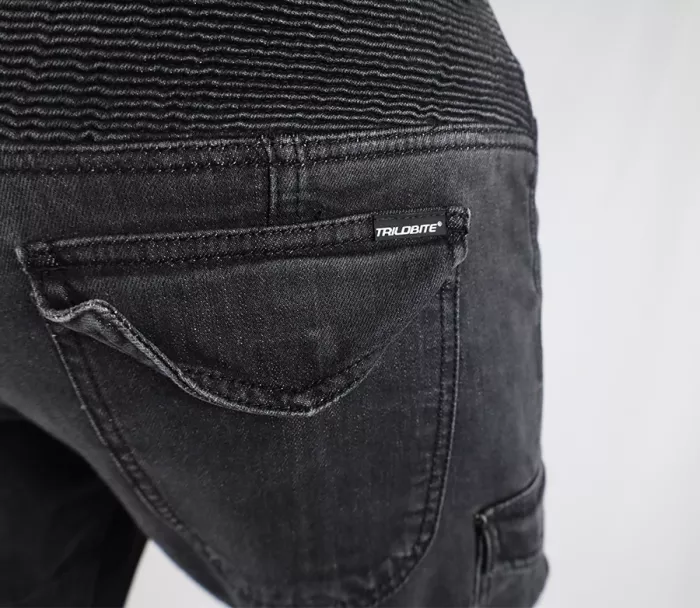 Pánské džíny Trilobite Acid Scrambler 2.0 monolayer AAA black