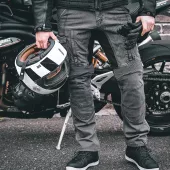 Kevlarové džíny Trilobite 1664 Acid Scrambler grey vel. 30