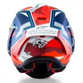 Helma na moto Alpinestars Supertech R10 Pedro Acosta Le blue/red/white matt