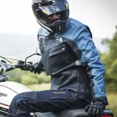 Bunda na motocykl Trilobite Adventurer blue