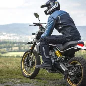 Bunda na motocykl Trilobite Adventurer blue