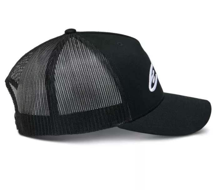 Kšiltovka Alpinestars Ageless Trucker OS black/black