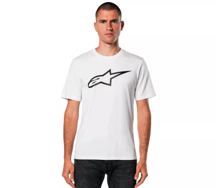 Pánské tričko Alpinestars Agelles 2.0 white/black