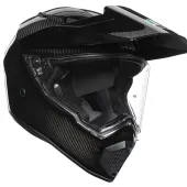 Helma na moto AGV AX9 E2205 SOLID MPLK GLOSSY CARBON