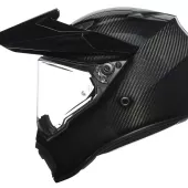 Helma na moto AGV AX9 E2205 SOLID MPLK GLOSSY CARBON