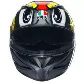 Helma na moto AGV K3 E2206 MPLK BIRDY 2.0 GREY/YELLOW/RED