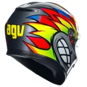 Helma na moto AGV K3 E2206 MPLK BIRDY 2.0 GREY/YELLOW/RED