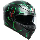 Helma na moto AGV K5 MULTI MPLK VULCANUM GREEN