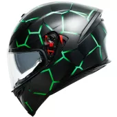 Helma na moto AGV K5 MULTI MPLK VULCANUM GREEN