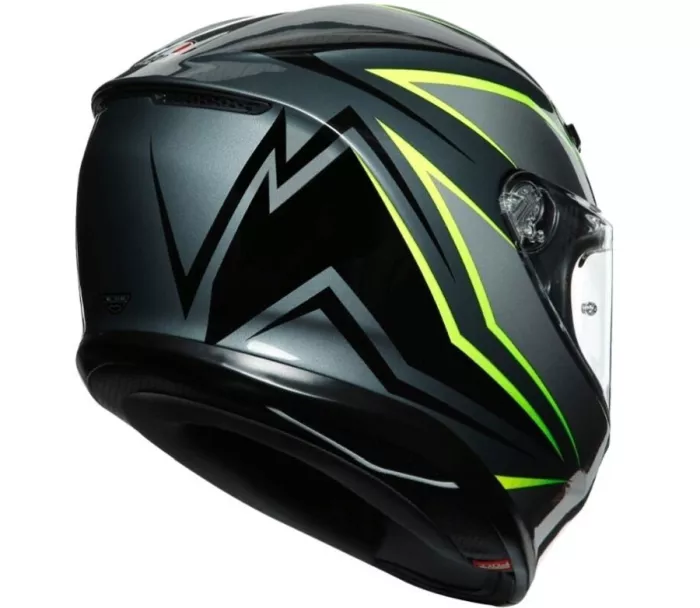 Integrální helma AGV K6 ECE MULTI MPLK FLASH GREY/BLACK/LIME