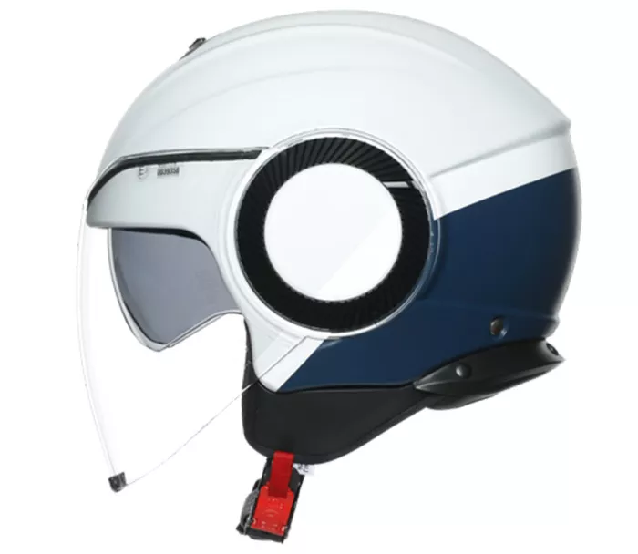 Helma na moto AGV ORBYT E2205 MULTI MATT LIGHT GREY/EBONY/WH