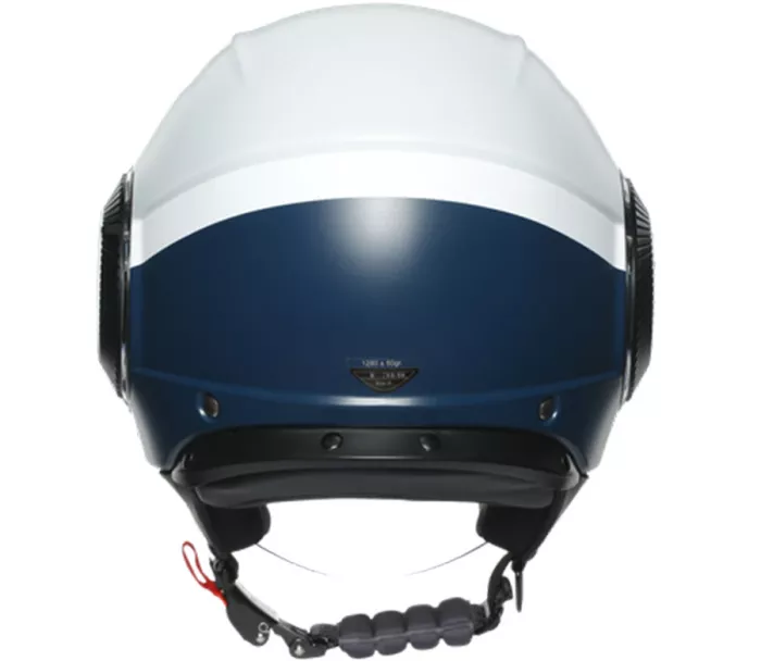 Helma na moto AGV ORBYT E2205 MULTI MATT LIGHT GREY/EBONY/WH