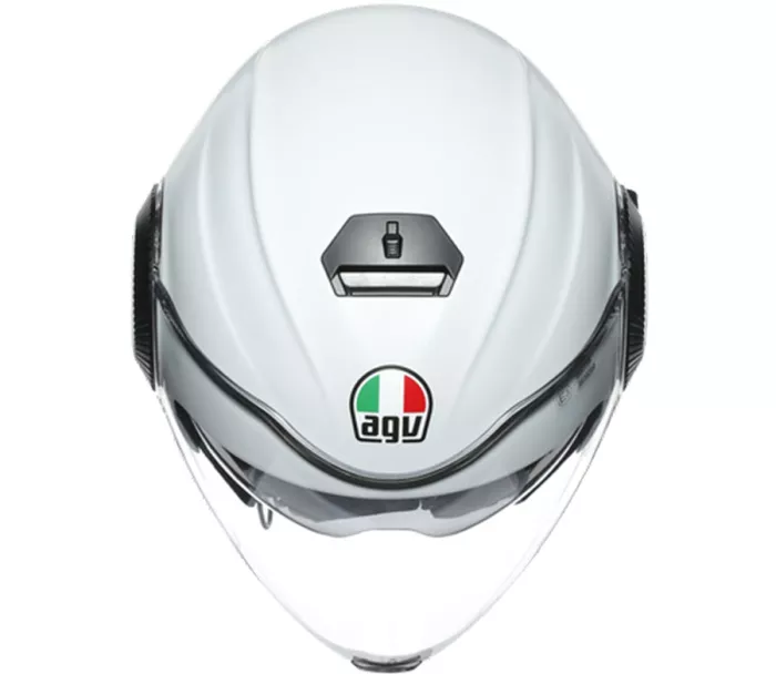 Helma na moto AGV ORBYT E2205 MULTI MATT LIGHT GREY/EBONY/WH