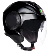 Helma na moto AGV ORBYT E2205 SOLID MATT BLACK