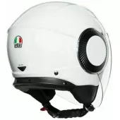 Helma na moto AGV ORBYT E2205 SOLID PEARL WHITE