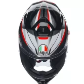 Helma na moto AGV K5S MULTI MPLK PLASMA BLACK/GREY/RED