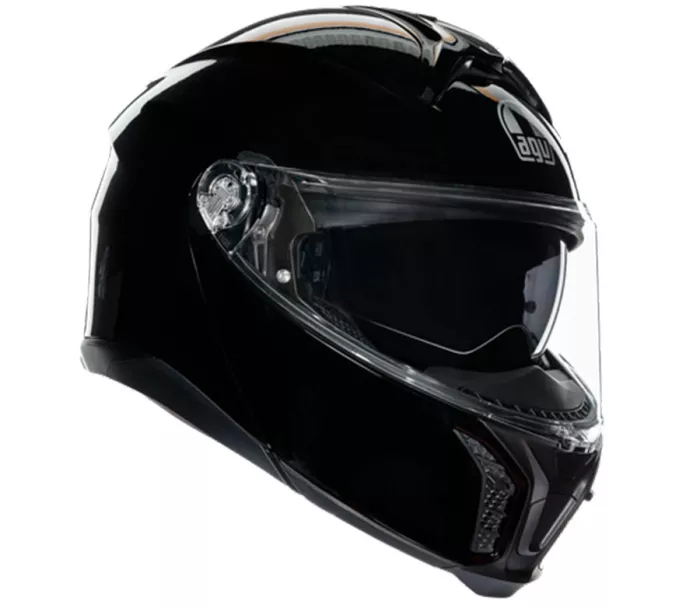 Helma na moto AGV TOURMODULAR SOLID MPLK BLACK