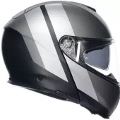 Helma na moto AGV SPORTMODULAR MULTI MPLK OVERLAY MATT DOUBLE GREY