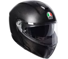 Helma na moto AGV SPORTMODULAR E05 SOLID MPLK MATT CARBON