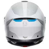 Helma na moto AGV TOURMODULAR MULTI MPLK FREQUENCY LIGHT GREY/BLUE