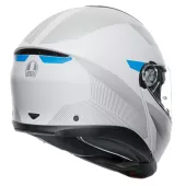 Helma na moto AGV TOURMODULAR MULTI MPLK FREQUENCY LIGHT GREY/BLUE