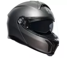 Helma na moto AGV 005 TOURMODULAR E2206 SOLID MPLK LUNA GREY MATT
