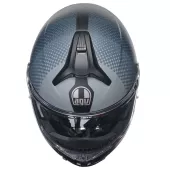 Helma na moto AGV TOURMODULAR MULTI MPLK TEXTOUR MATT BLACK/GREY