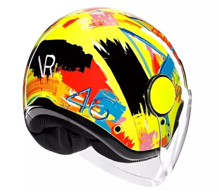 Helma na moto AGV ETERES E2206 MPLK ROSSI WINTER TEST 2019