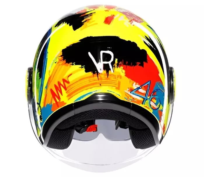 Helma na moto AGV ETERES E2206 MPLK ROSSI WINTER TEST 2019
