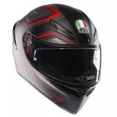 Helma na moto AGV K1 S E2206 SLING MATT BLACK/RED