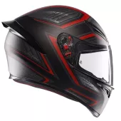 Helma na moto AGV K1 S E2206 SLING MATT BLACK/RED