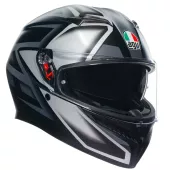 Helma na moto AGV K3 E2206 MPLK COMPOUND MATT BLACK/GREY