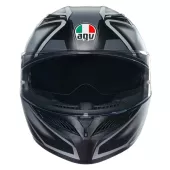 Helma na moto AGV K3 E2206 MPLK COMPOUND MATT BLACK/GREY