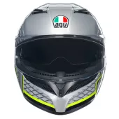 Helma na moto AGV K3 E2206 MPLK FORTIFY GREY/BLACK/YELLOW FLUO