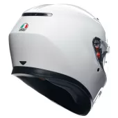 Helma na moto AGV K3 E2206 MPLK MONO SETA WHITE