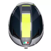 Helma na moto AGV K3 E2206 MPLK SHADE GREY/YELLOW FLUO