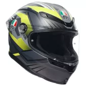 Helma na moto AGV K6 S E2206 MPLK EXCITE MATT CAMO/YELLOW FLUO