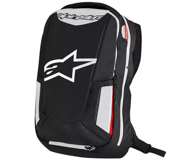 Batoh Alpinestars City hunter black/white/red