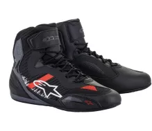 Boty na moto Alpinestars Faster-3 Rideknit black/grey/bright red boty