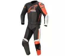 Kombinéza na moto Alpinestars GP Force Phantom black/white/red fluo